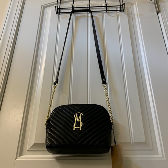 Steve Madden Chevron Leather Crossbody Bag - Picture 5 of 16